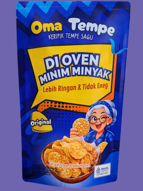 Keripik tempe oven